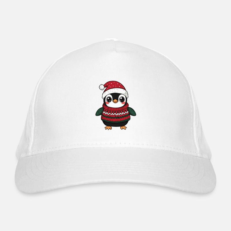 Noël pingouin Casquette classique bio