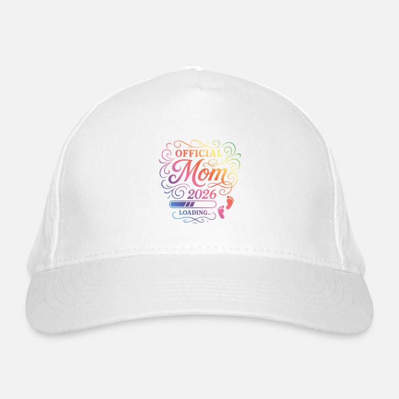 Mama 2026 Loading Mom Bunt Bio-Baseballkappe