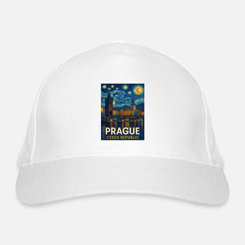 Prag Tschechien Bio-Baseballkappe