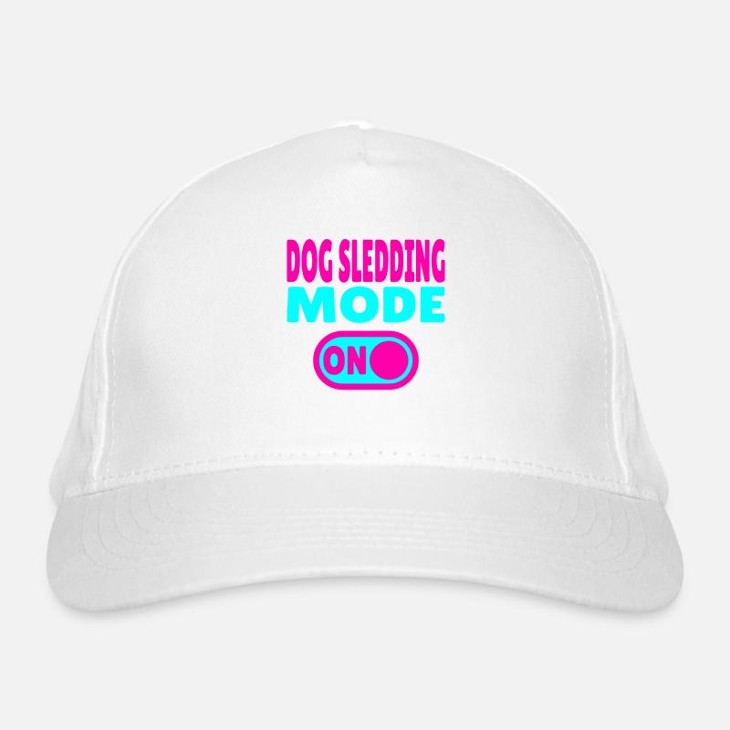 Dog Sledding Mode ON Organic Baseball Cap