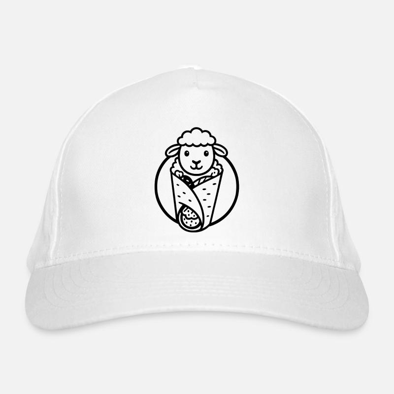Lamb kebab | Reduced meat consumption Organic Baseball Cap