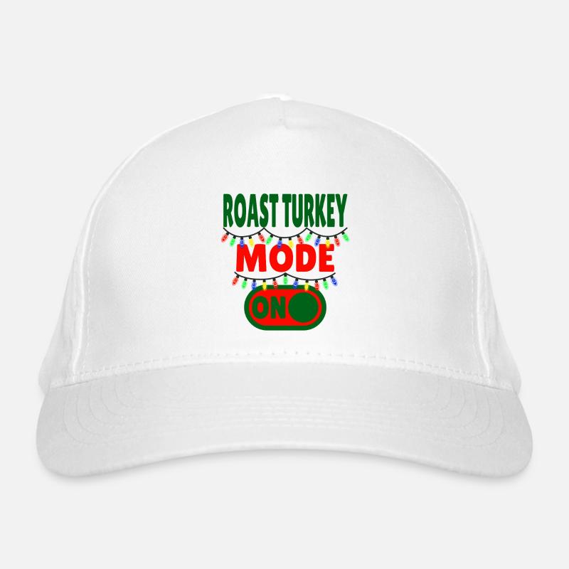 Roast Turkey Mode ON Organic Baseball Cap