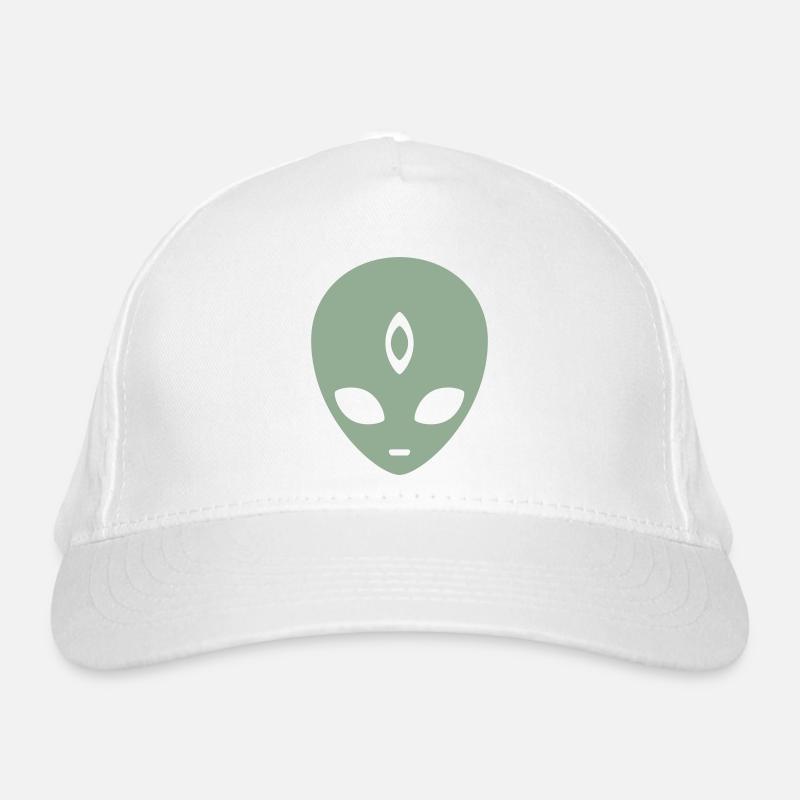 Alien Troisième Œil Minimaliste Casquette classique bio