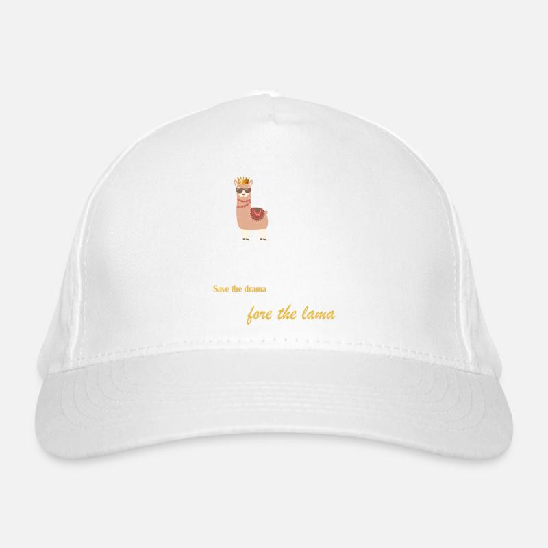 Regal Llama Crown Tee Bio-Baseballkappe