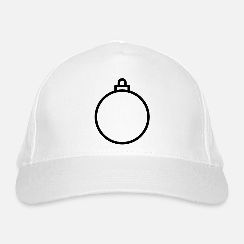 Christbaumkugel Bio-Baseballkappe