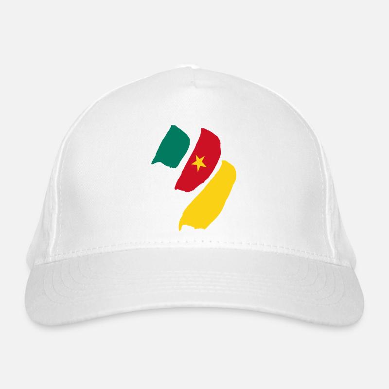 Cameroon Flag Organic Baseball Cap