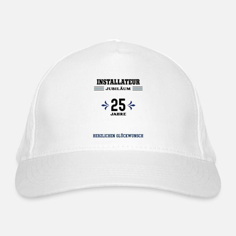 Installateur 25e anniversaire Casquette classique bio