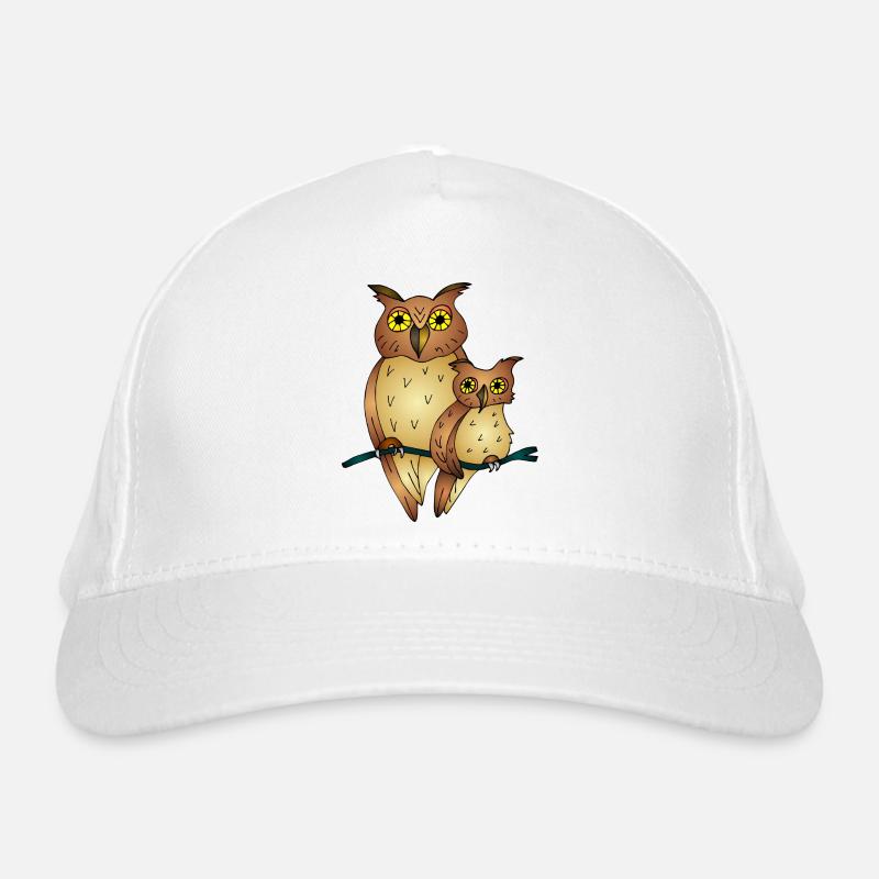 Eulen Bio-Baseballkappe