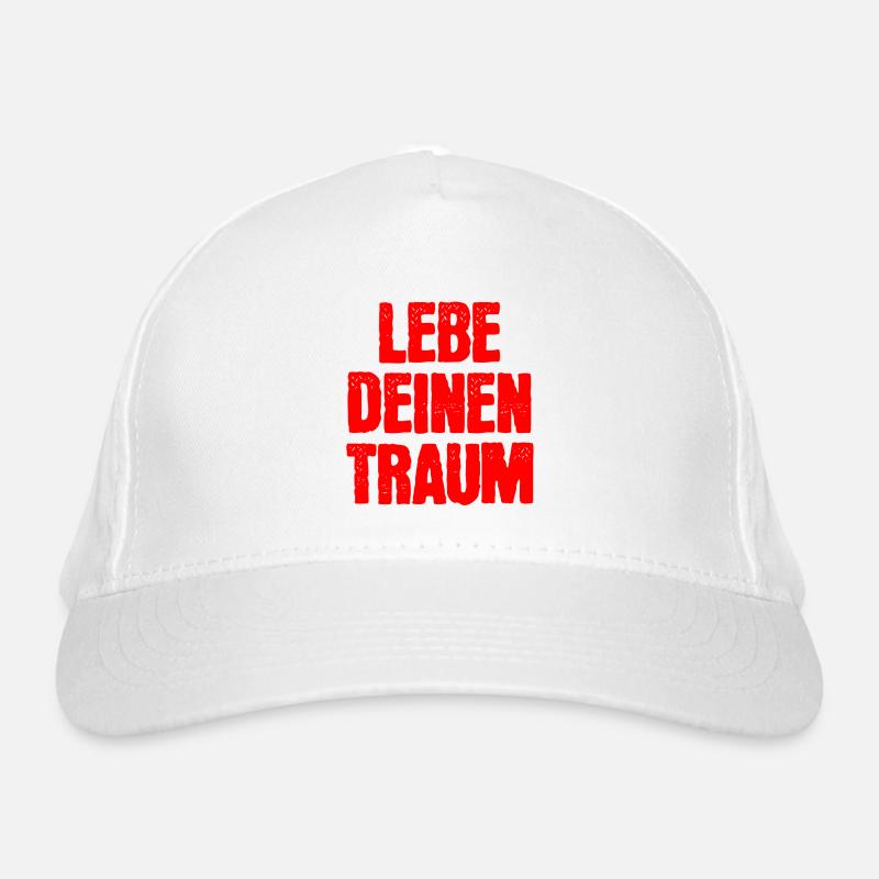 Live your dream Organic Baseball Cap