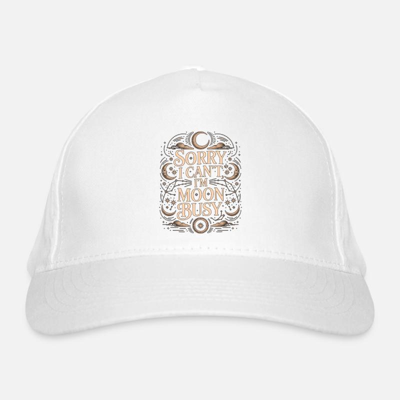 Witchcraft Sorry I Can't I'm Moon Spellcaster Organic Baseball Cap