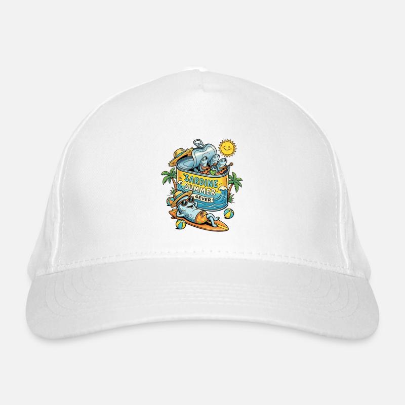 Été des Sardines Casquette classique bio