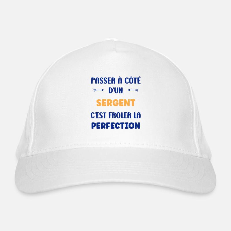 sergent Casquette classique bio