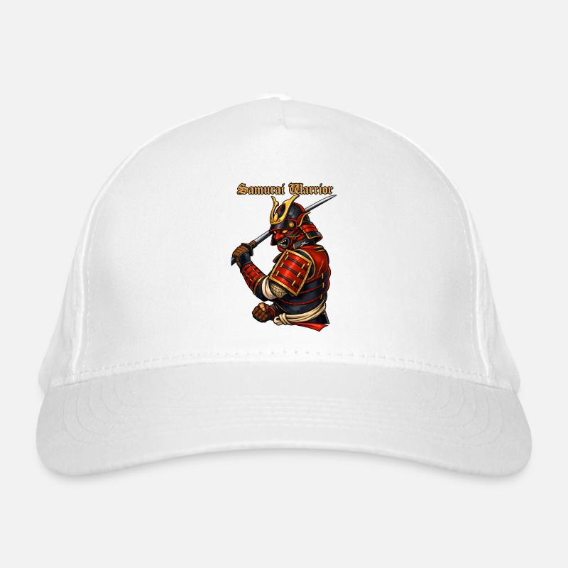 Samurai Warrior Japan Armor Bushido Design Organic Baseball Cap