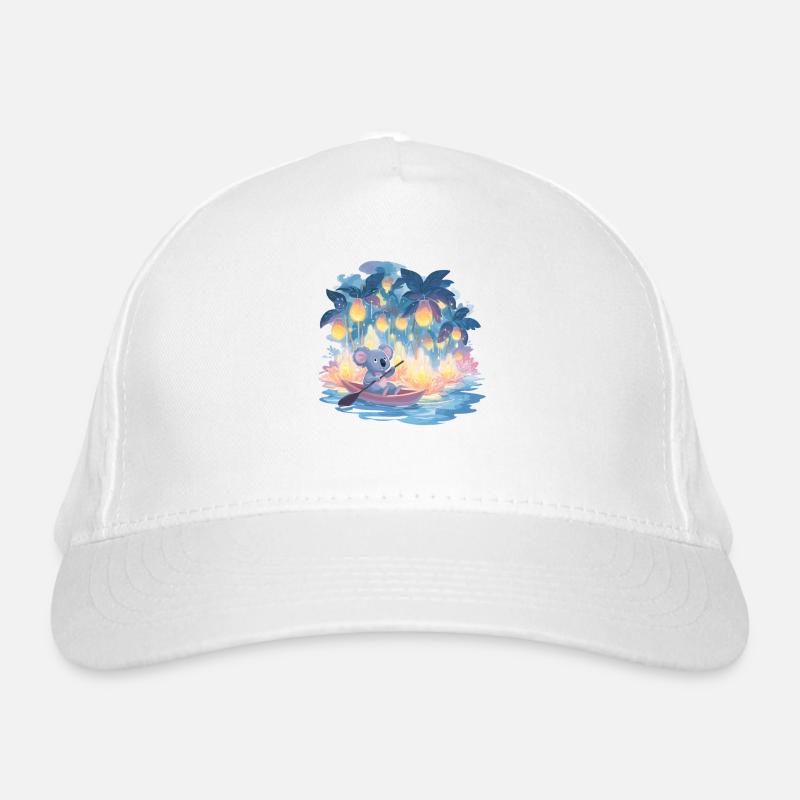 Lichterwald Koala Boat Trip Organic Baseball Cap