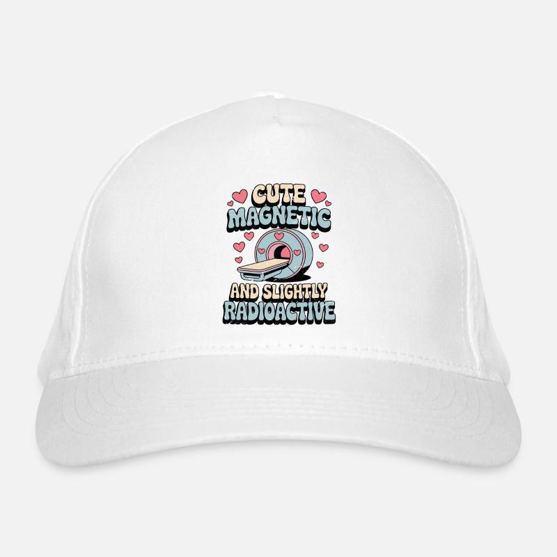 MRI Tech Cute Magnetic And Slightly Radiographer Organic Baseball Cap