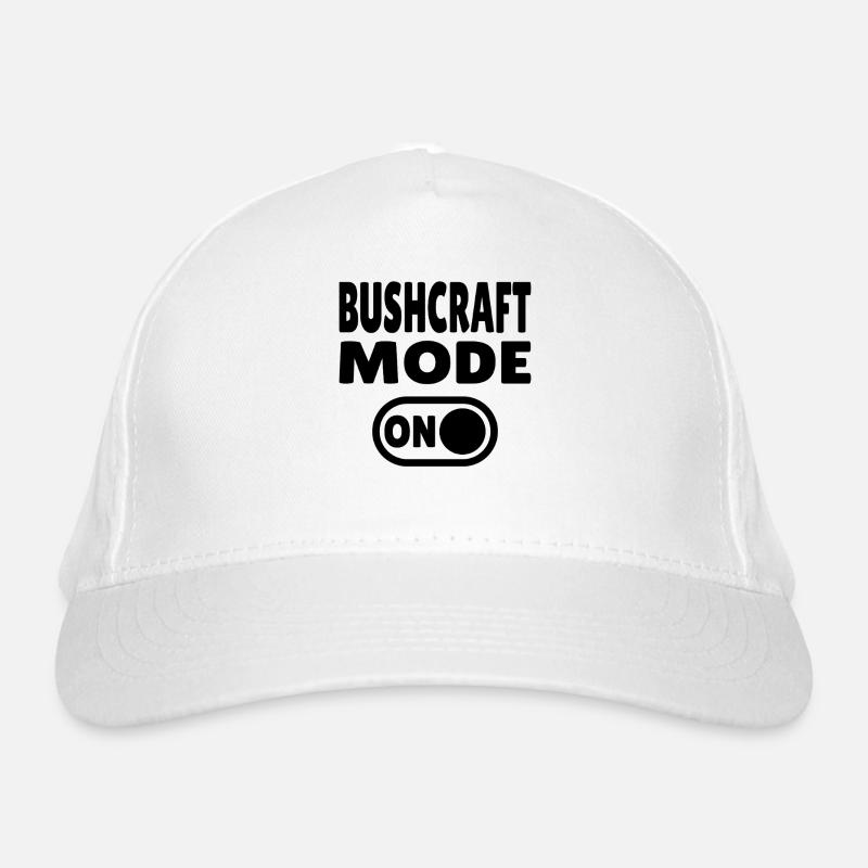 Bushcraft Mode ON – Waldleben einschalten Bio-Baseballkappe