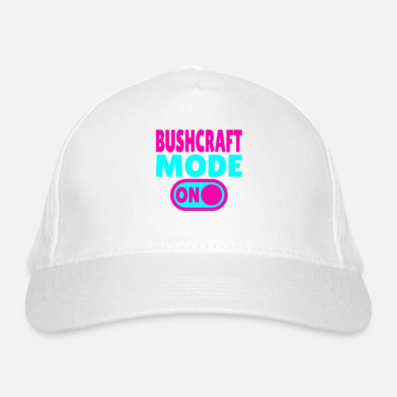 Bushcraft Mode ON – Waldleben einschalten Bio-Baseballkappe