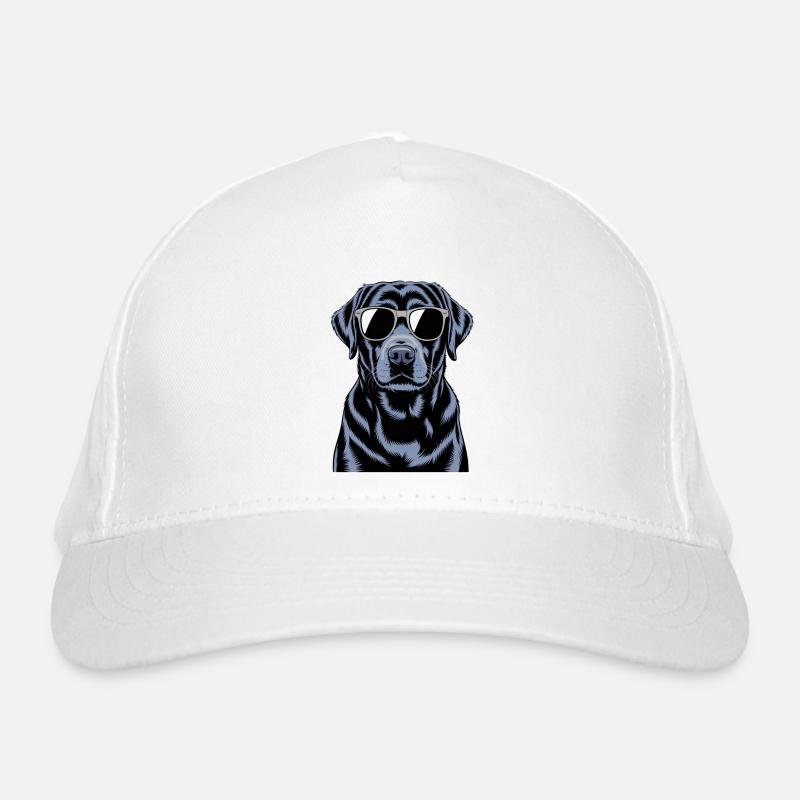 Labrador noir Casquette classique bio