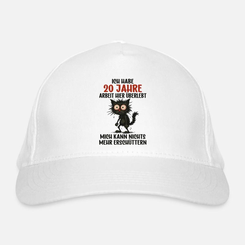 20th Company Anniversary Service Anniversary Work Organic Baseball Cap