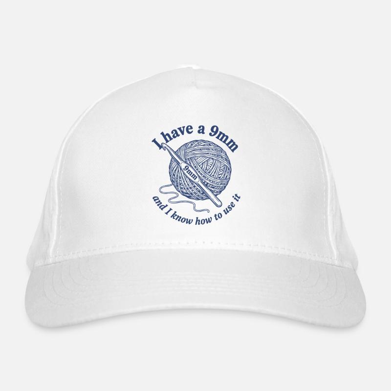Crochet Lover Knitting I Have A 9mm Organic Baseball Cap
