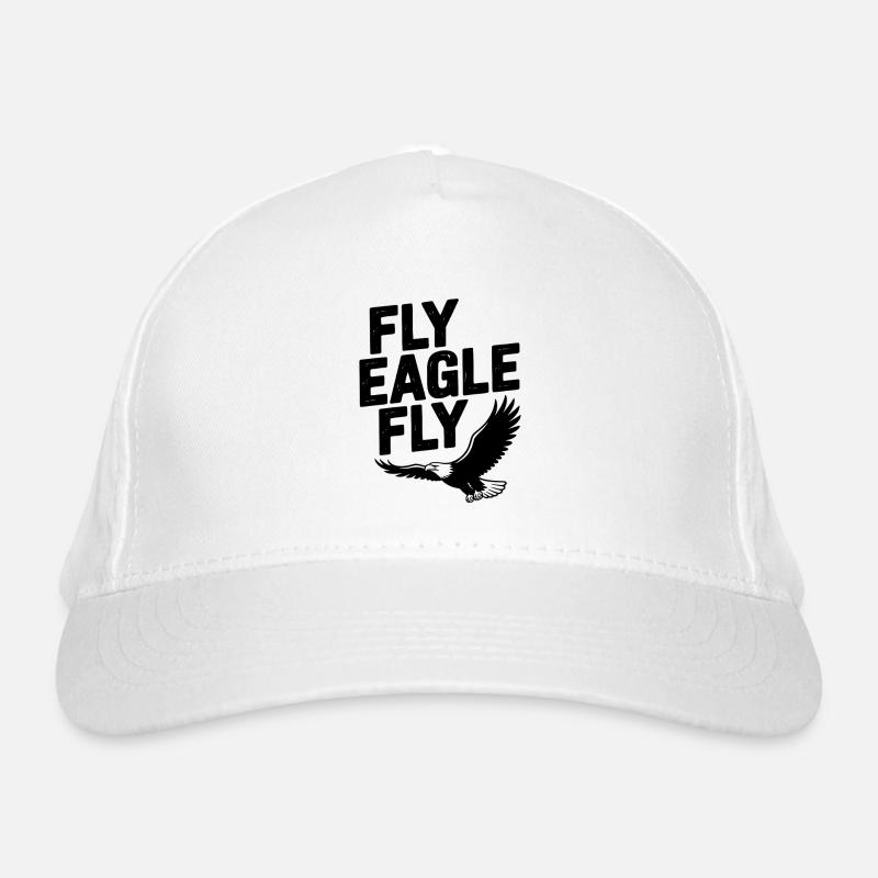 Fliege Adler Fliege Bio-Baseballkappe