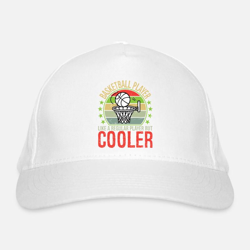 Basketball Player Like A Regular Player But Cooler Bio-Baseballkappe