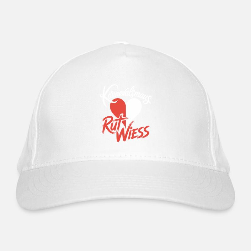 Karnevalsmaus Rut Wiess Köln Kölner Karneval Maus Bio-Baseballkappe