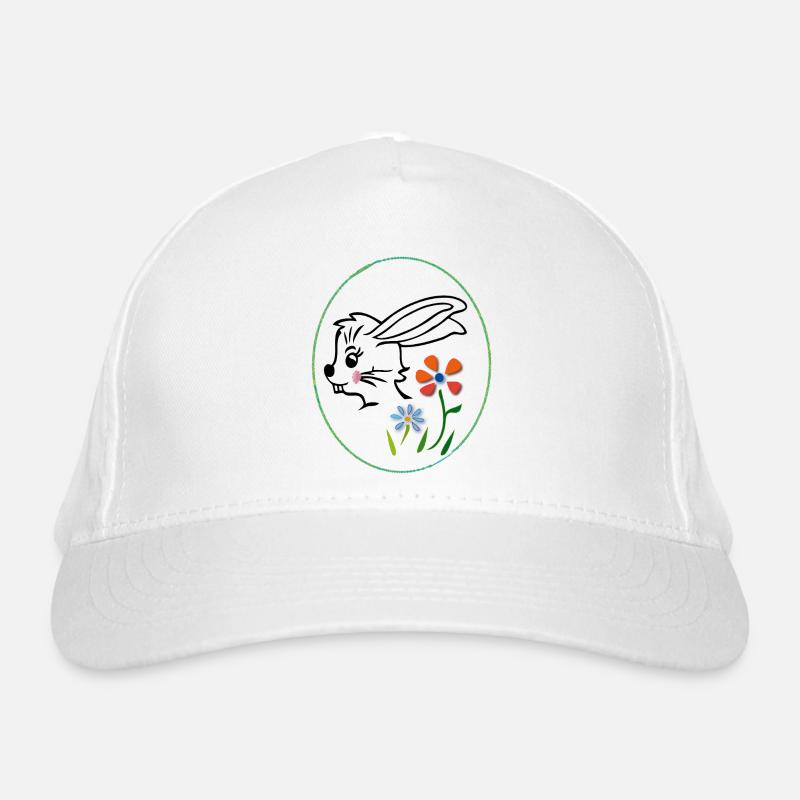 Easter Bunny Organic Baseball Cap