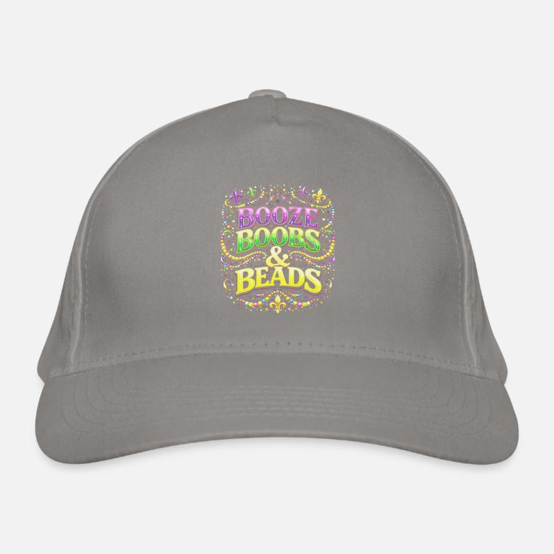 Conception de perles et de perles d’alcool Casquette classique bio