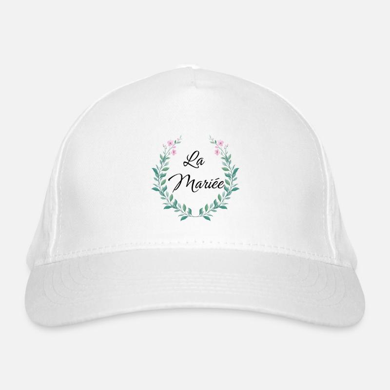 La Future Mariée EVJF Casquette classique bio