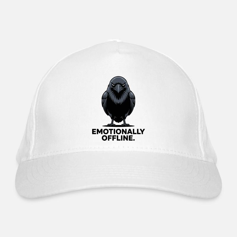 Raven Emotions: Offline-Einstellungsdesign Bio-Baseballkappe