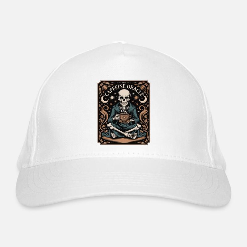 Le Café Squelette de l’Oracle de la Caféine Oracle Casquette classique bio