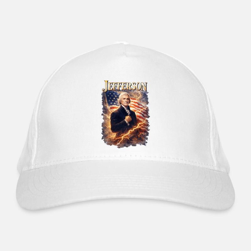Portrait du drapeau de la tempête de Jefferson Casquette classique bio