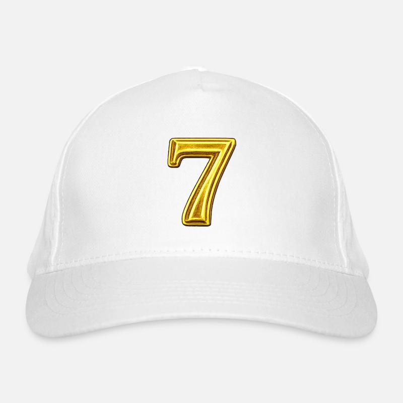 Golden Seven Gloss Design Casquette classique bio