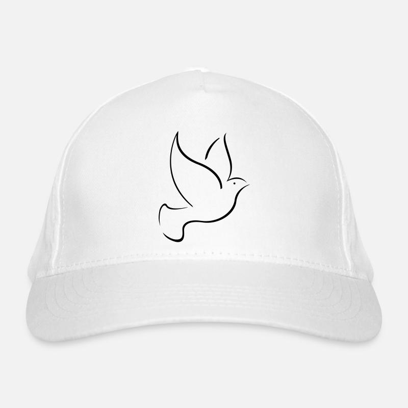 Bird Dove bird peace bird Casquette classique bio