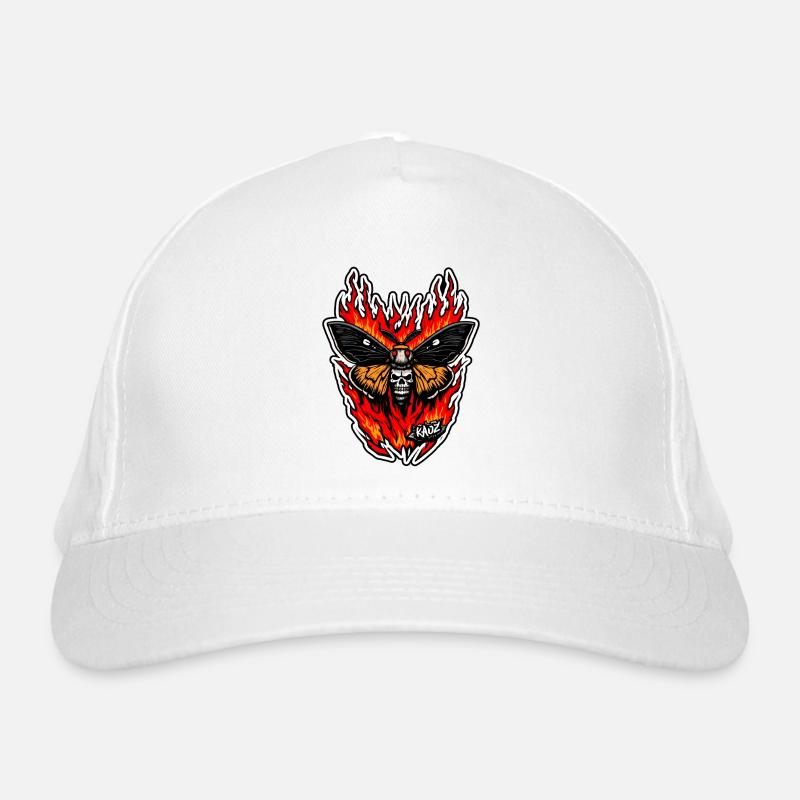Enfer du Papillon de Flamme Casquette classique bio