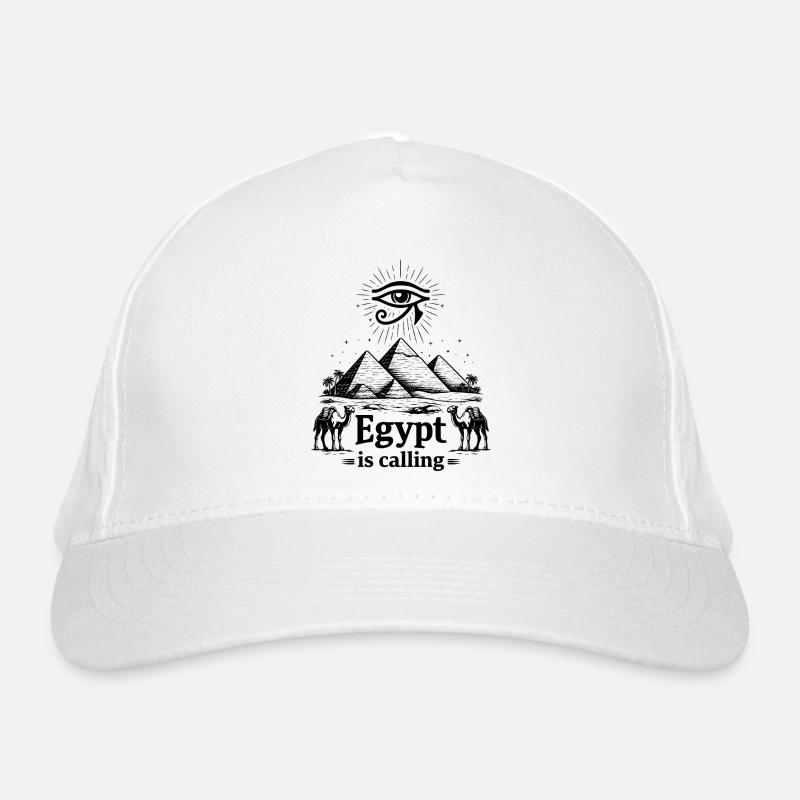 Egypt is calling Pharaoh Egypt Holidays Organic Baseball Cap