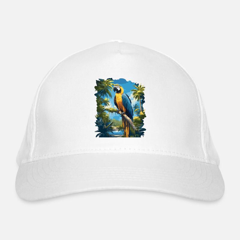 Aras Ara - Bio-Baseballkappe - Weiß