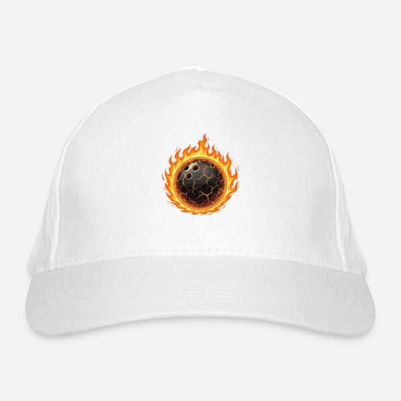 Lava Bowling Ball Organic Baseball Cap