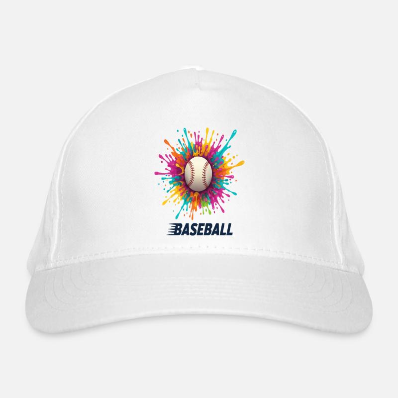 Lebhafter Baseball-Splash-Burst Bio-Baseballkappe