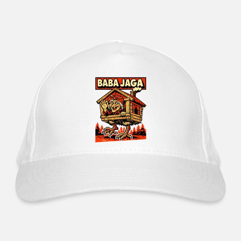 Légende de la sorcière slave Baba Jaga Casquette classique bio