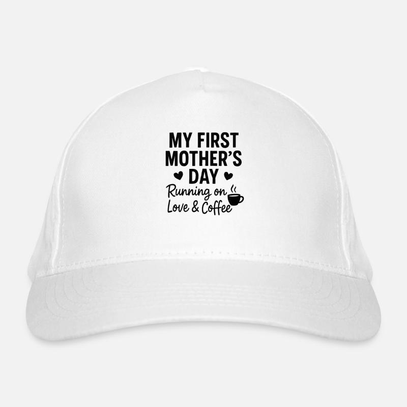 Erster Muttertag Humor Mama Geschenkidee Familie Bio-Baseballkappe