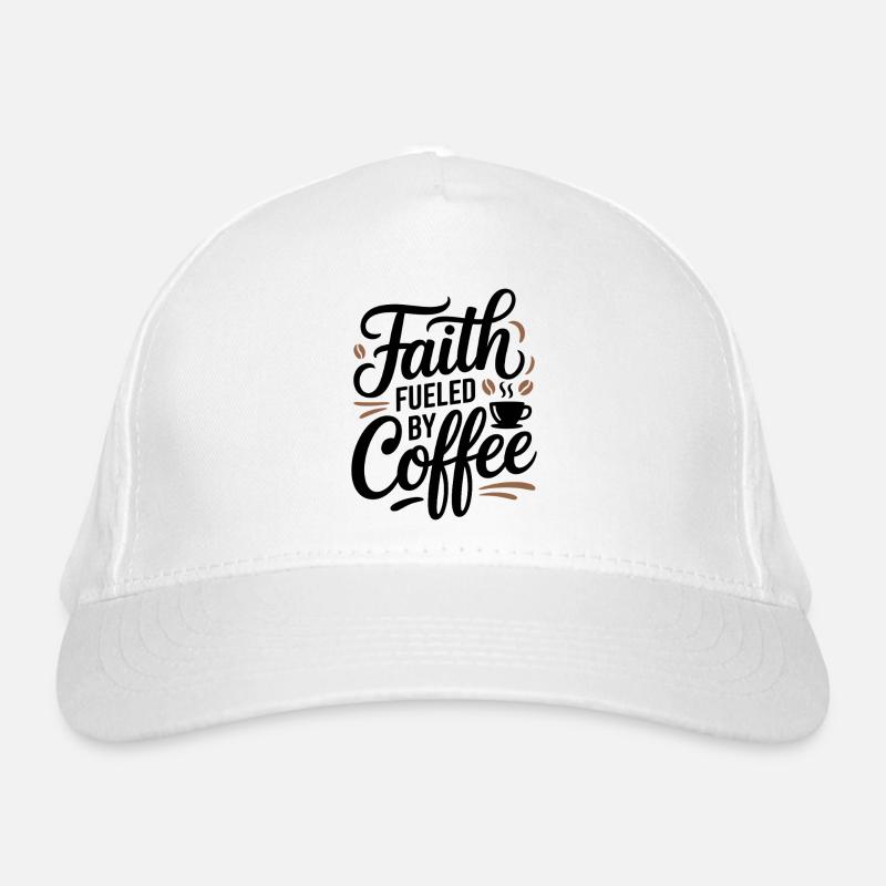 La foi alimentée par le café Le dicton chrétien du café Casquette classique bio