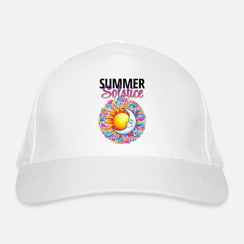 Litha Pagan Solstice d’été Midsommar Casquette classique bio