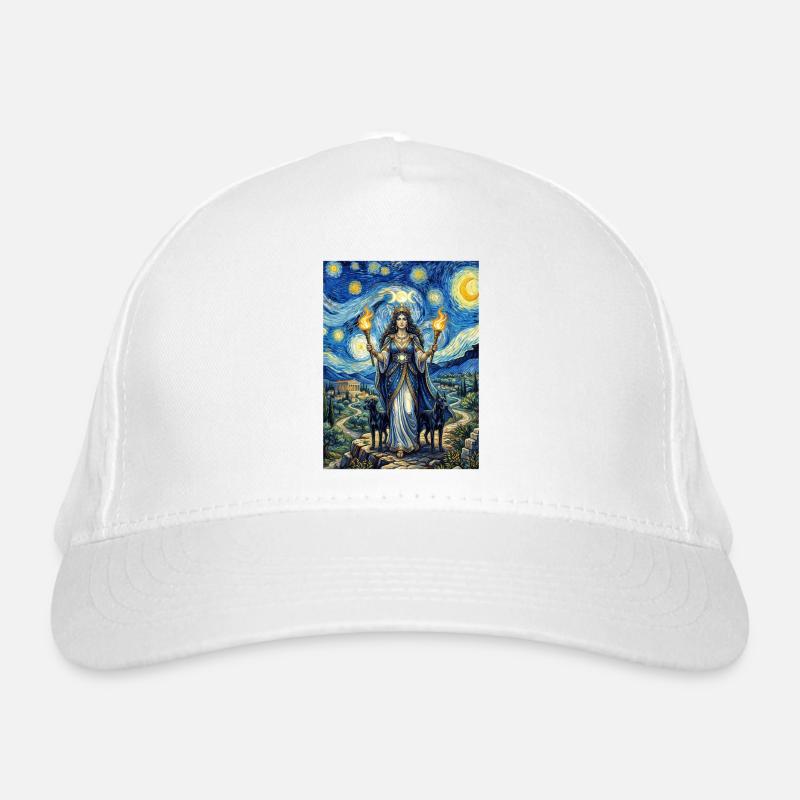 Hekate Sternennacht Bio-Baseballkappe