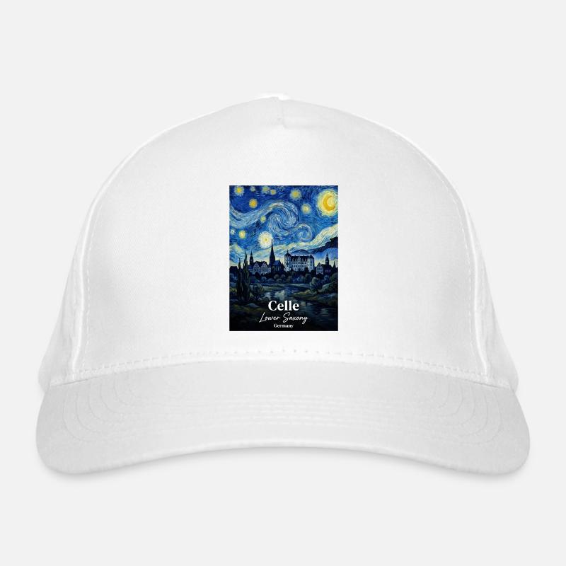 Celle Germany Sternennacht Bio-Baseballkappe