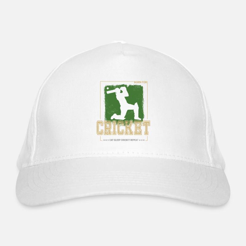 Cricket Batsman Design für Pitcher oder Trainer Bio-Baseballkappe