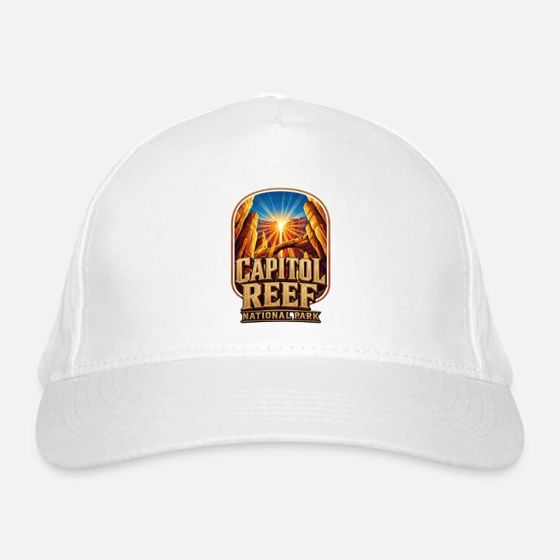 Lever de soleil du Capitol Reef Casquette classique bio