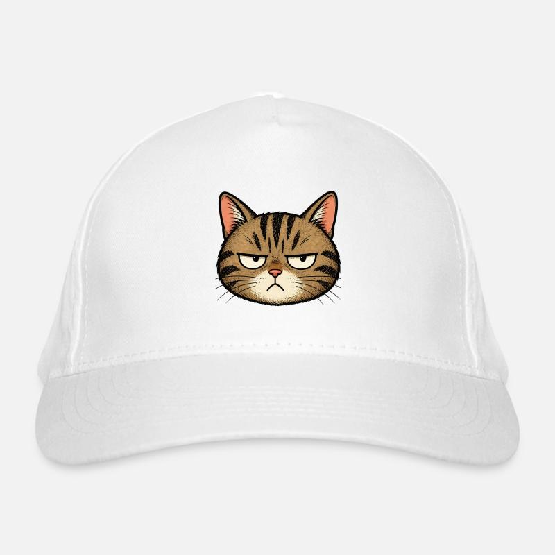 Dessin animé Grim Cat Casquette classique bio