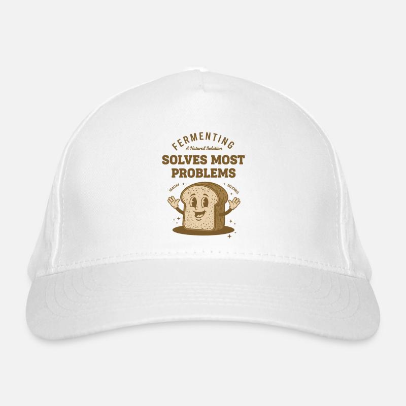 Sourdough Bread Baking Fermenting Solves Most Organic Baseball Cap